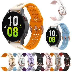 Bracelet de montre de remplacement avec boucle en or rose de 20 mm, pour <span class=keywords><strong>Huawei</strong></span> <span class=keywords><strong>GT</strong></span> 2/<span class=keywords><strong>3</strong></span>/4 42 mm, GT3 Pro 43 mm, bracelets, accessoires pour montre connectée - Product Image 1