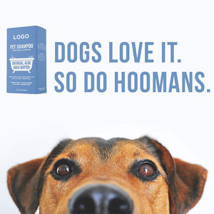 Shampoing biologique pour chiens et chats, huile d'avoine naturelle, Aloe, chiot, soins de la peau - Product Image 2