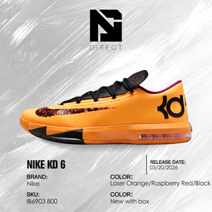 Zapatillas de Baloncesto Nike KD 6 'Peanut Butter Jelly' 2026 con Cordones, Parte Superior Sintética Transpirable y Suela de Goma - Product Image 6