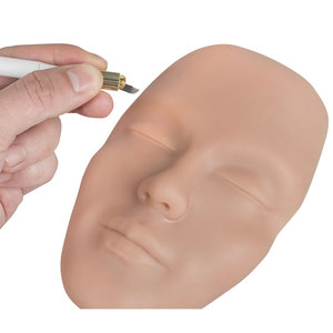 Modèle de mannequin en silicone réaliste 3D pour la pratique du maquillage permanent et du microblading pour les débutants - Product Image 3