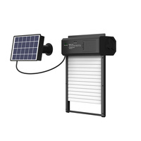Porte enroulable de poulailler intelligente Porte de poulailler solaire automatique