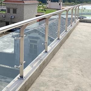 EX335 Durable Custom Stainless Steel <b>Handrail</b> for Modern Hotel Villa Apartment Lobby Staircase Interior Decoration - Product Image 2