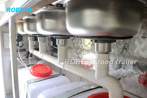 เครื่องปรับอากาศรถบรรทุกอาหารราคาถูกรีวิวดีบาร์บีคิวอาหารรถพ่วงกับหน่วย Ac - Product Image 6