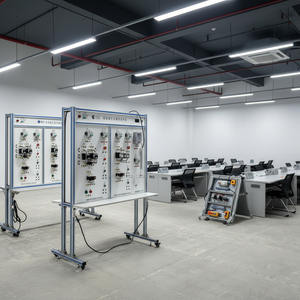 Banc de formation en électricité et électronique pour les universités et les écoles professionnelles, solution éducative intelligente pour les ingénieurs électrotechniciens - Product Image 2
