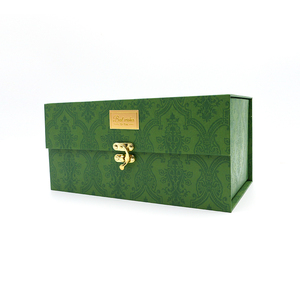 Bán Buôn Sang Trọng Hộp Quà Tặng Bao Bì Rỗng Nam Châm Matte Màu Đen Cứng Nhắc Hộp Giấy Với Xử Lý Có Thể Tái Chế - Product Image 2