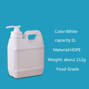 Nhà Máy 1 <span class=keywords><strong>2</strong></span> <span class=keywords><strong>3</strong></span> 4 5 6 10 LÍT Quảng Trường HDPE Nhựa Nước Rượu Chai Đựng Dầu Với Bơm - Product Image 2