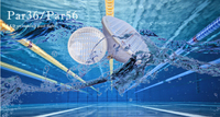 Iluminación LED RGB de 9W IP65 para Piscinas, Fabricada en China, AC/DC 12V, Empotrable, Blanco Cálido/Blanco Frío, para Uso en Interiores y Exteriores