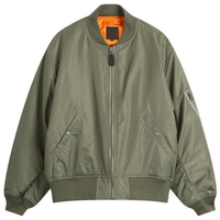 Blouson d'aviateur matelassé Ma-1 avec logo personnalisé Blouson d'aviateur en nylon imperméable de haute qualité pour hommes
