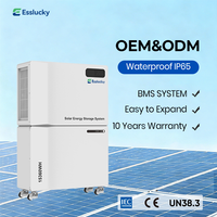 Batterie au lithium empilable de 7 kWh pour système de stockage d'énergie domestique (ESS)