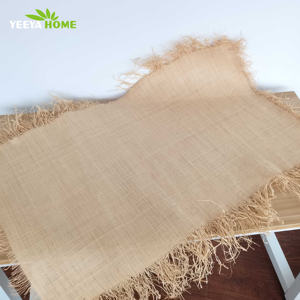 100% natürliches <span class=keywords><strong>Palm</strong></span> blatt Material Blatt Raffia Stroh faser matten für Möbel - Product Image 2