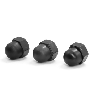 Écrous à tête hexagonale en nylon, écrous en plastique noir et blanc pour vis et boulons M3 M4 M5 M6 M12 M14 M16 M18 M20 métriques - Product Image 3