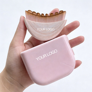 Brosse de drainage lymphatique personnalisée avec logo, outil de massage pour le visage, brosse sèche pour sculpter le menton et <span class=keywords><strong>la</strong></span> ligne de <span class=keywords><strong>la</strong></span> mâchoire, manche en plastique s'adaptant <span class=keywords><strong>à</strong></span> <span class=keywords><strong>la</strong></span> <span class=keywords><strong>peau</strong></span> - Product Image 3