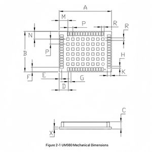 UM980 وحدة <span class=keywords><strong>GNSS</strong></span> عالية الدقة <span class=keywords><strong>GPS</strong></span>/BDS/GLONASS/Galileo/QZSS وحدة <span class=keywords><strong>RTK</strong></span> متعددة الأنظمة متعددة الترددات 17*22 * Size F9P - Product Image 4
