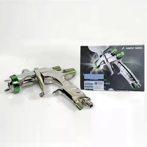 <span class=keywords><strong>Pistolet</strong></span> de pulvérisation professionnel Anests Iwatas LS-400 HVLP à alimentation par pression en aluminium, portée de pulvérisation efficace de 180-250 mm pour - Product Image 6