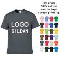 T-shirt Hip Hop en Coton Tricoté 100% Lourd 180g avec Logo Personnalisé, Col Rond, Manches Courtes, Coupe Ample, Vente en Gros pour Hommes