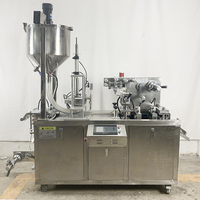 Machine d'emballage sous blister en PVC pour beurre de chocolats liquides de confiture de miel de qualité alimentaire DPP-115