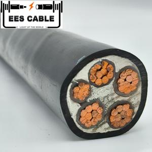 Câble d'alimentation en cuivre VV isolé en PVC, gaine extérieure en PVC, 0,6/1 kV, 5x25 mm², NYY Multi CU - Product Image 2