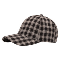 Logotipo personalizado colorido al por mayor tendencia de moda Camleteen seis paneles patrón de celosía gorras de béisbol estructuradas