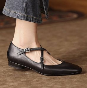 <span class=keywords><strong>Scarpe</strong></span> basse in pelle da <span class=keywords><strong>donna</strong></span> alla moda <span class=keywords><strong>Online</strong></span> N - Product Image 2