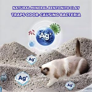 ทรายแมวเบนโทไนต์ Ecopaws ปราศจากฝุ่น ดูดซับดีเยี่ยม ทรายแมวจากดินธรรมชาติ รับผลิตแบรนด์ส่วนตัว ขายส่ง ส่งออก - Product Image 3