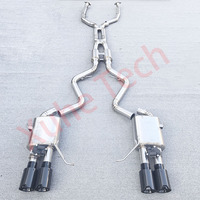 Double X Midpipe Catback pour BMW M3 E92 V8 4.0l 2008-2013 Échappement en titane Valvetronic avec silencieux et résonateurs