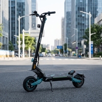 Trottinette électrique pliable pour adulte, double moteur 1000W/2000W, étanche, batterie au lithium, pneus gonflables 10*3.0 pouces, châssis en alliage d'aluminium