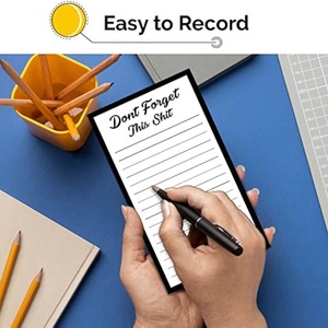 แผ่นโน้ตแม่เหล็กใช้ซ้ำได้สะดวกสำหรับครอบครัวพร้อมแม่เหล็กทรงพลังและมีหลายขนาดสำหรับใช้ในห้องครัวสำนักงานโรงเรียน - Product Image 6