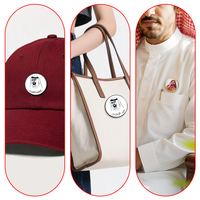 Badges en métal commémoratifs personnalisés du portrait du leader émirati Sheikh Mohamed Bin Zayed Al Nahyan, Émirats arabes unis, pour équipes rapides, faible MOQ