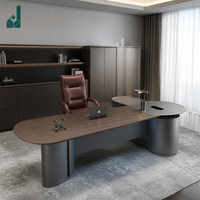 Scrivania Direzionale per Ufficio, Tavolo Esecutivo di Lusso per CEO e Manager