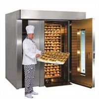 Four de Boulangerie Professionnel à Convection Rotatif Électrique Commercial 32 Plateaux