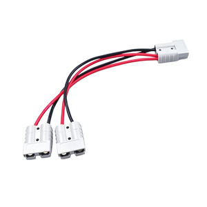 Câble de démarrage de batterie personnalisé 50A-200A avec pinces crocodiles, fil de connexion, câble de surtension automobile, fil conducteur de batterie, traitement - Product Image 6