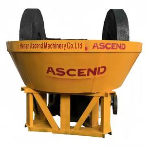 Motor eléctrico de 200kg, 300kg por hora, molienda de oro, molino húmedo <span class=keywords><strong>Tahona</strong></span> 1200 1100 para minería de oro en Indonesia, Nigeria - Product Image 1