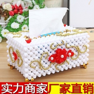 Aomiao's Mystery Beaded Tissue Box <b>Kit</b> Acrylic Loose Beads European Style <b>DIY</b> Craft Spring 2024 Yiwu Origin - Product Image 5