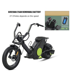 Potente Carrito de Golf de 2000W y 20Ah Motocicleta Eléctrica de <span class=keywords><strong>2</strong></span> Ruedas con Hielera Stock en Almacén de EE. UU. Batería de Litio - Product Image 6