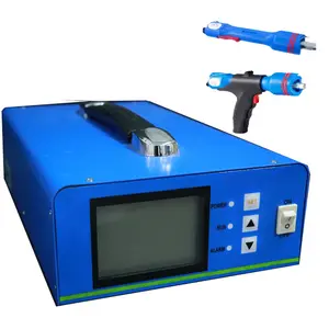 portablehand ultrasonic wave held welding machine 28KHZ 35khz ultrasonic welding machine Non-woven automotive door panel plastic