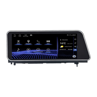 Autoradio 12,3 pouces avec écran partagé, 4 Go de RAM + 64 Go de ROM, Carplay et Android Auto pour Lexus RX 2016-2019