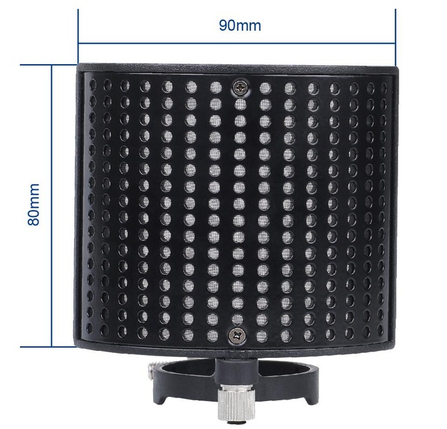 TEYUN PS-4 High Quality Cheap Microphone Wind Screen Microphone Studio Filter Plastic Metal Material Hot Sale