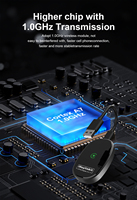 Boîte Ai CarPlay Carsmart Android 16 avec écran tactile, fonction de télécommande sans fil CP-808