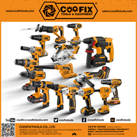 COOFIX Boîte à outils d'électricien Outil de réparation automobile Kits d'outils sans fil Kits combinés d'outils électriques