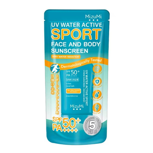 มิซูมิ ยูวี วอเตอร์ แอคทีฟ สปอร์ต เซรั่ม SPF50+ ครีมกันแดด PA++++ ผลิตภัณฑ์จากประเทศไทย - Product Image 1