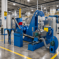 Granulateur de plastique thermodurcissable, machine de fabrication de granulés de plastique PET