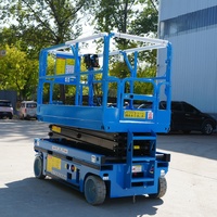 Plateforme élévatrice à ciseaux hydraulique verticale électrique 6m 8m 10m 12m
