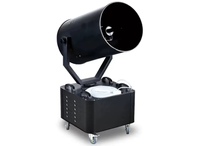 Machine à neige à tête mobile professionnelle 2000W + Flight Case, générateur de neige haute puissance pour la location de scène et les grands événements