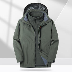 Chaqueta de montaña para mujer, tres en uno, nueva colección 2025, otoño e invierno, para parejas, cortavientos, impermeable, chaqueta de esquí para hombre, a la moda. - Product Image 1