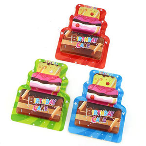 Vente en gros d'usine, bâtonnets de biscuits en forme de gâteau d'anniversaire, chocolat au lait noir et blanc, confiture - Product Image 6
