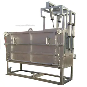 Professional Cattle Abattoir Equipment Cow Slaughtering Halal Killing Box For Slaughtering Machine