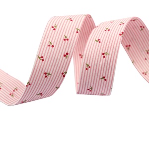 Kersen Streep Strik Huisdier Riem Kraag Cadeau Wikkel Lint - Product Image 3