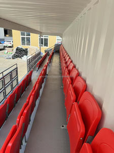 Tribune modulaire robuste 20 HC 40 HC, conteneur préfabriqué, sièges mobiles pour stade, tribune pour arène de football - Product Image 5