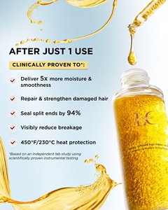 Lance Private Label Honey Hair Repair <span class=keywords><strong>Serum</strong></span> Natural Fortalece los sellos para el cabello dañado Puntas abiertas Suavidad Suero para el cabello - Product Image 3