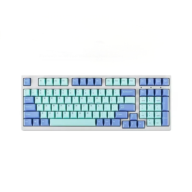 Leopold FC980MB 98 Keys Hot Swap 2 Mode USB Wireless Gamer Mechanical Game Keyboard